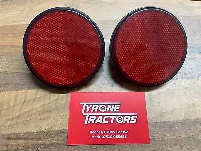 Massey Ferguson 675 690 698 698 T 699 600 Series Rear Axle Reflectors Pair MF  • £17.50