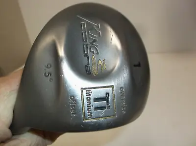 King Cobra Ti Titanium #1 Driver 9.5* Oversize Offset With Head Cover • $59.55