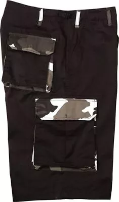 Extra Long Cargo Tactical Shorts Camo BDU Uniform Military Fatigues Below Knee • $23.99