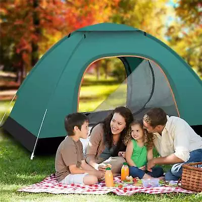 2-3 Person Pop Up Tents Waterproof Windproof Instant Tent For Camping Hiking • $24.98