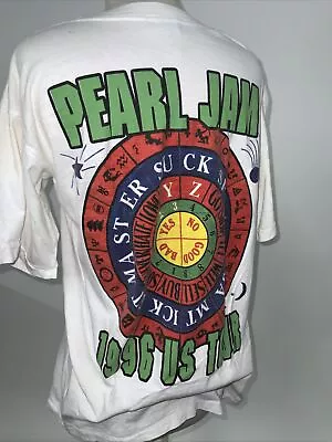 1996 Vintage Pearl Jam Ticketmaster Concert  T-shirt! Size L • $1026