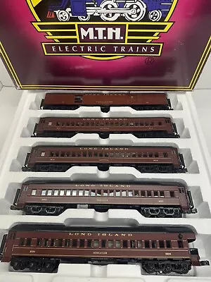 MTH 20-40003 Long Island LIRR 70' Madison 5-car Passenger Set LNIB • $495