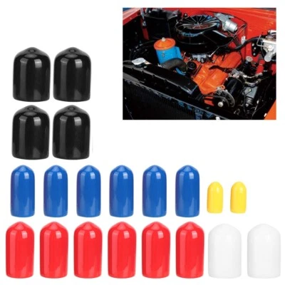 $9.25 • Buy 20 Pcs PVC Vacuum Line Cap 1/8in 3/16in 1/4in 3/8in 5/16in Assorted Kit Fit For