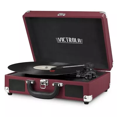 Victrola Journey Bluetooth Suitcase Record Player With 3-Speed Turntable • $59.82