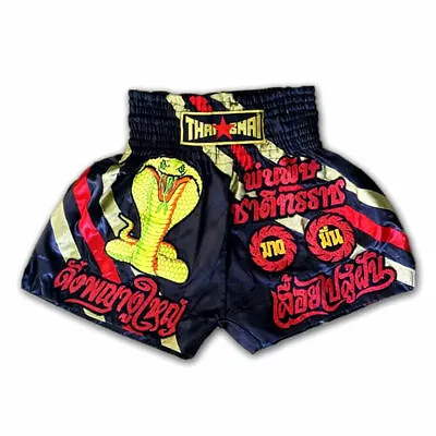 King Cobra Muaythai Shorts Muay Thai Embroidery Boxing UFC Costume MMA K1 UFC • $44.32