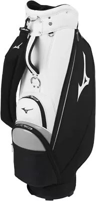 MIZUNO Golf Caddy Bag SP 9.5 X 47 Inch 2.6kg Black White ‎5LJC2302 • $265