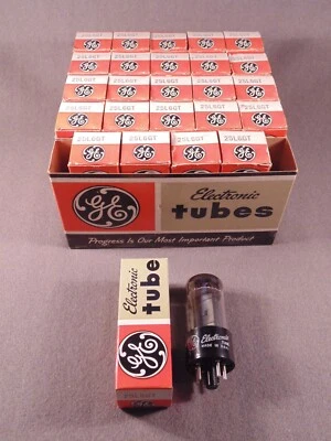 $15 • Buy 1 25L6GT GE TV Ham Radio HiFi Amplifier Vacuum Tube Code 58-30 NOS