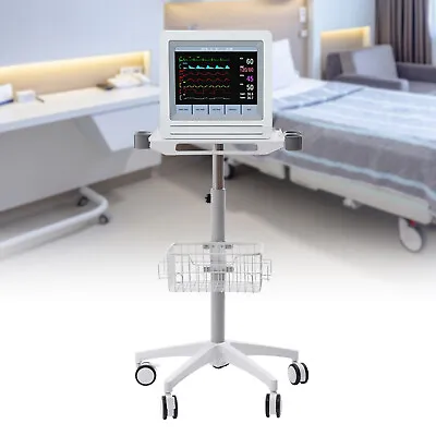 USA Mobile Rolling Cart Medical Trolley For Ultrasound Imaging Scanner Cart • $223.25
