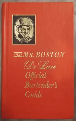 Old Mr. Boston De Luxe Official Bartender's Guide 35th Printing 1966 GOOD • $12