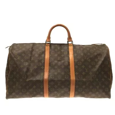 Auth LOUIS VUITTON Keepall 60 M41422 Monogram SD Boston Bag Monogram Canvas • £351.93