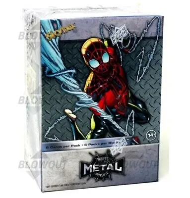 UPPER DECK 2022 Marvel Metal Universe Spider-Man & Annual Blaster Box 36 Cards • $38.99