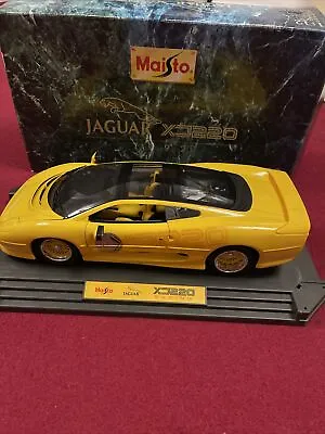 Maisto 1:12 Scale Jaguar Xj220 • £220