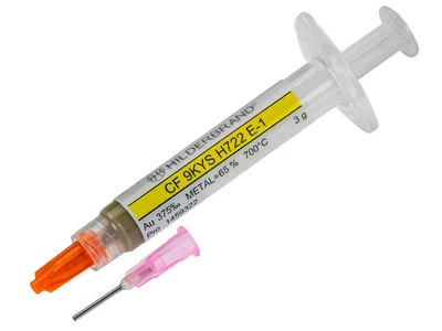 £102.25 • Buy 9ct Yellow Gold Solder Paste 5g/3g Easy, Medium And Hard Assay Quality.375