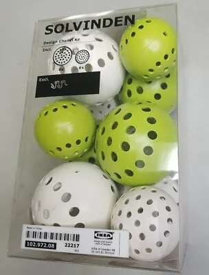 New Ikea Solvinden Green  White Decoration Ball For Light Chain Design Chenyi Ke • $12.95