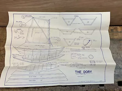 1984 Northeast Models- The DORY Wood Model Ship Kit • $25