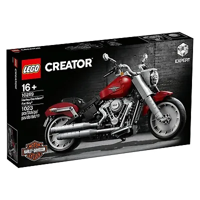 $174 • Buy LEGO CREATOR 10269 Harley-Davidson Fat Boy BRAND NEW Use Code SNSOMARC