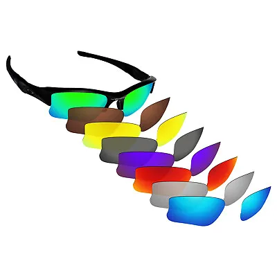 Hawkry Polarized Replacement Lens For-Oakley Flak Jacket XLJ Sunglass - Multiple • £17.98