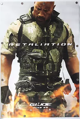 G.I. Joe Retaliation 2013 Double Sided Original Movie Poster 27  X 40  • $29.95