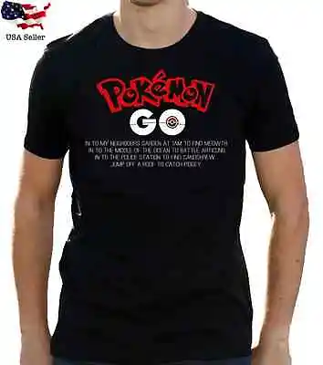 $9.89 • Buy Pokemon Go Team Valor Team Mystic Team Instinct Pokeball Nerd Black T- Shirt