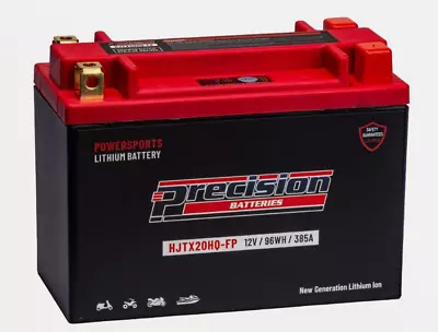 Precision HJTX20HQ-FP LI Battery For Harley-Davidson 1690CC FXD (DYNA)2012-2017 • $129.99