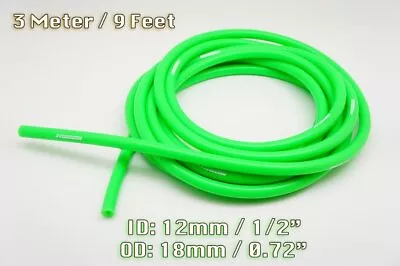 3 Metre Green Silicone Vacuum Hose Air Engine Bay Dress Up 12mm Fit Mustang • $17.99