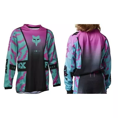 Fox Racing 180 Nuklr Youth Motocross Jersey 29715-176-yl Youth Large • $23.99