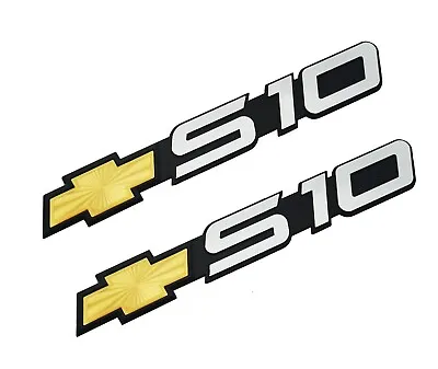 2pcs Fit For 1994-2004 Bow Tie S10 Door Tailgate Emblem 3D Badge Bowtie 15629983 • $59.99