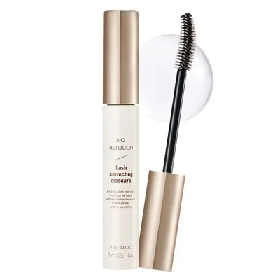 MISSHA No Retouch Lash Correcting Mascara 9.5g Mascara Fixer Korean Cosmetics • $19.98