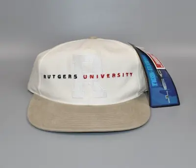 Rutgers University Scarlet Knights Vintage American Needle Strapback Cap Hat NWT • $29.95