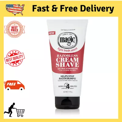 SoftSheen-Carson Magic Razorless Shaving Cream Hair Removal Extra Strength 6 Oz • $6.09