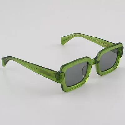 Fashion MOSCOT LEMTOSH Green Glasses Wide Edge Thick Frame Polarized Sunglasses • $45.99