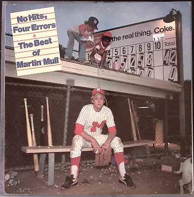 Martin Mull No Hits Four Errors The Best Of Martin Mull Promo Vinyl Lp 148-10w • $10.68