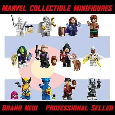 LEGO Marvel Collectible Minifigures 71039 CMF Wolverine She Hulk Werewolf X-Men • $25.26