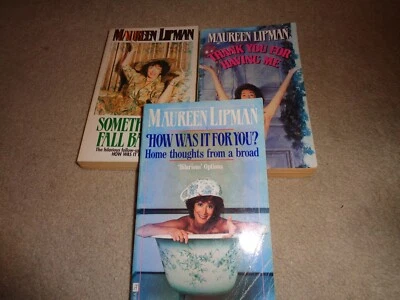 £1.50 • Buy 3 X MAUREEN LIPMAN P/BS - ILLUSTRATED EDITIONS