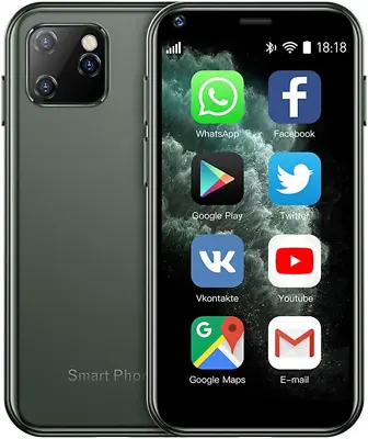 Super Small Mini Smartphone 3G Dual SIM Mobile Phone 1GB RAM 8GB ROM Android 6.0 • $70.99
