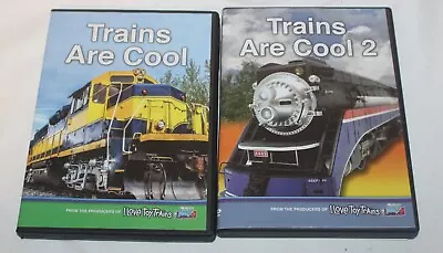 Trains Are Cool 2 DVD Set I Love Toy Trains TM • $19.95