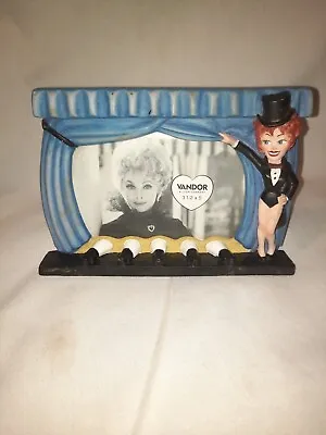 I Love Lucy Stage Curtains Lucy Photo Picture Frame Tabletop 6  Vandor • $13.45