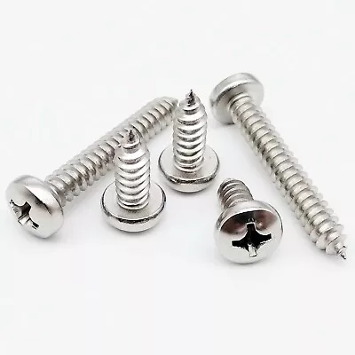 £2.03 • Buy M1-M6.3 SUS304 Mini Micro Cross Phillips Pan Round Head Self-tapping Wood Screw