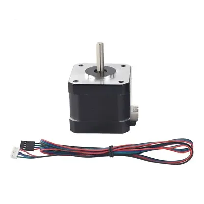 Nema 17 Stepper Motor 1.7A 44Ncm 5mm Shaft 12V  Reprap Prusa CNC 3D Printer • £9.99