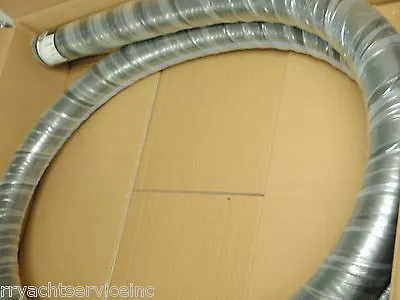 HOSE WATER EXHAUST WITH WIRE 2  ID X 12-1/2FT 2502004 SHIELDS MARINE ENGINE Boat • $193.95