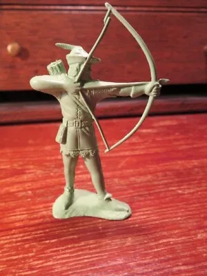 Vintage  Marx  Robin Hood Character Figure  From Early 60mm Robin Hood Playset • $23