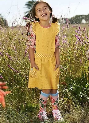 NWT MATILDA JANE GIRLS Brilliant Daydream Splendid Sunshine Pinafore SIZE 2 • $32.50