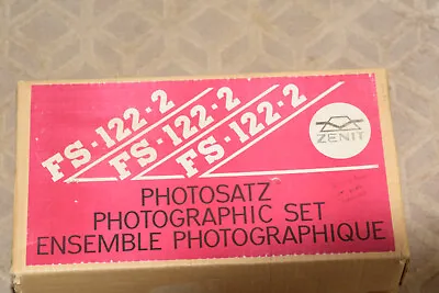 Camera Russian  Zenit 122S Photo Sniper Set  Mint Box Case • £401.34