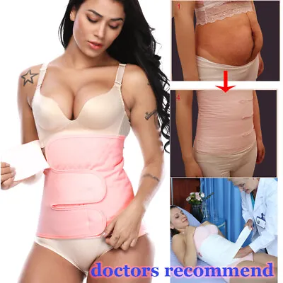 £5.80 • Buy UK Postpartum Support Recovery Belly Shaper Waist Belt After Pregnancy Maternity