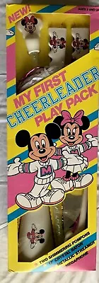 Disney Cheerleader Play Set My First By Valley Toys Rare Vintage 1985 • $35