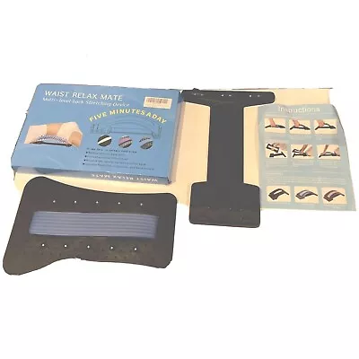 WAIST RELAX MATE Multi Level Back Stretching Device Relieve Chronic Pain NEW • $8.44