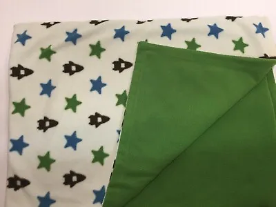 DwellStudio Baby Boy Target Space Rocket Crib Bedding Skirt Sheet Blanket • $40