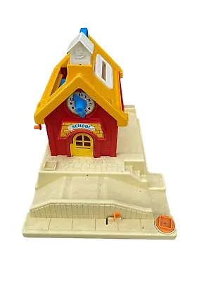 Fisher Price Little People School House Playset #2550  1986 1980s • $9.95