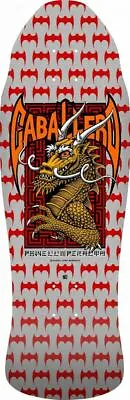 Powell Peralta Steve Caballero DRAGON AND BATS Skateboard Deck SILVER • $79.95