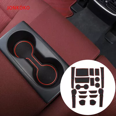 Interior Center Console Storage Box Tray Slot Mat Rubber Pad For Toyota Hilux • $36.29